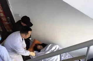 萨迦县病人院后返乡