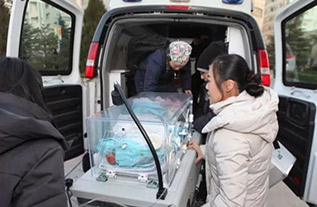 萨迦县妇婴监护型护送
